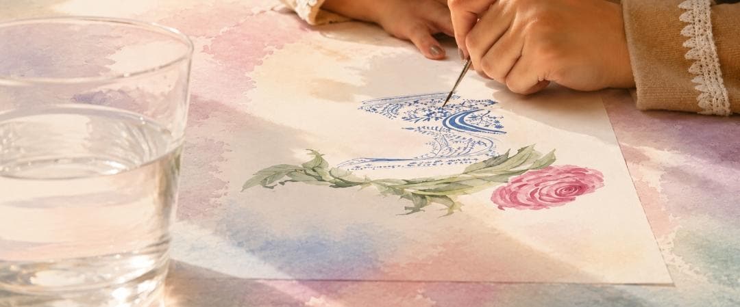 Taller de acuarela y arteterapia con Josefina Fainé en Santiago